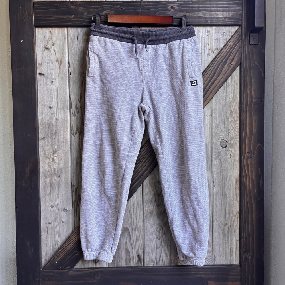 Billabong gray joggers size large